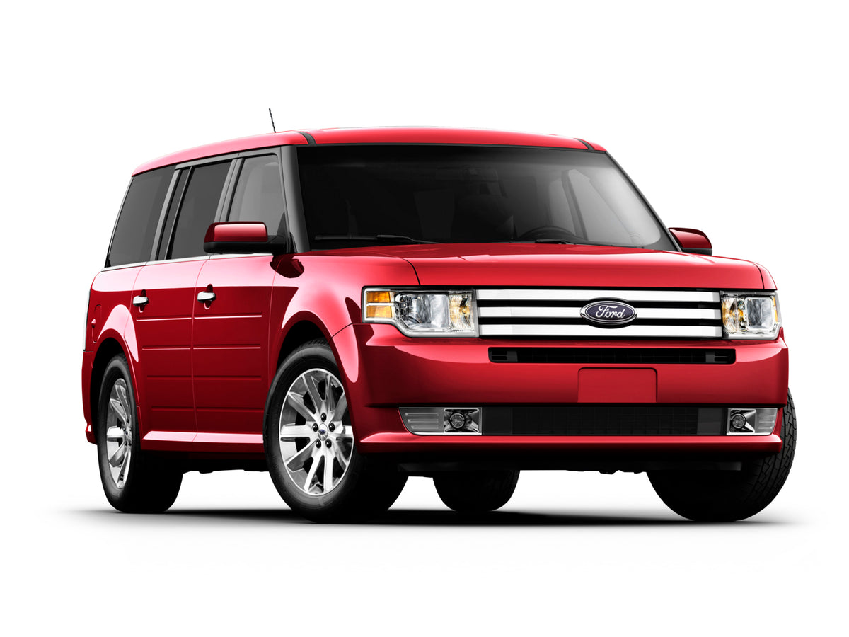 This archival image documents the 2012 Ford Flex in studio MS9797 and is preserved in the Ford Heritage Vault as part of Ford Motor Company's historic photographic archive. Free for personal, non-commercial use. Ford Heritage Vault reference AR-20...