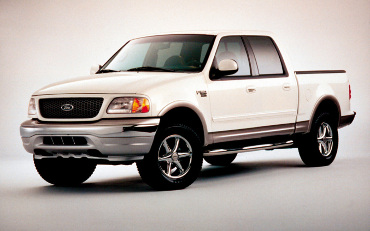 This archival image documents the 1999 Ford F-150 and is preserved in the Ford Heritage Vault as part of Ford Motor Company's historic photographic archive. Free for personal, non-commercial use. Ford Heritage Vault reference AR-2008-8.1.4.831.