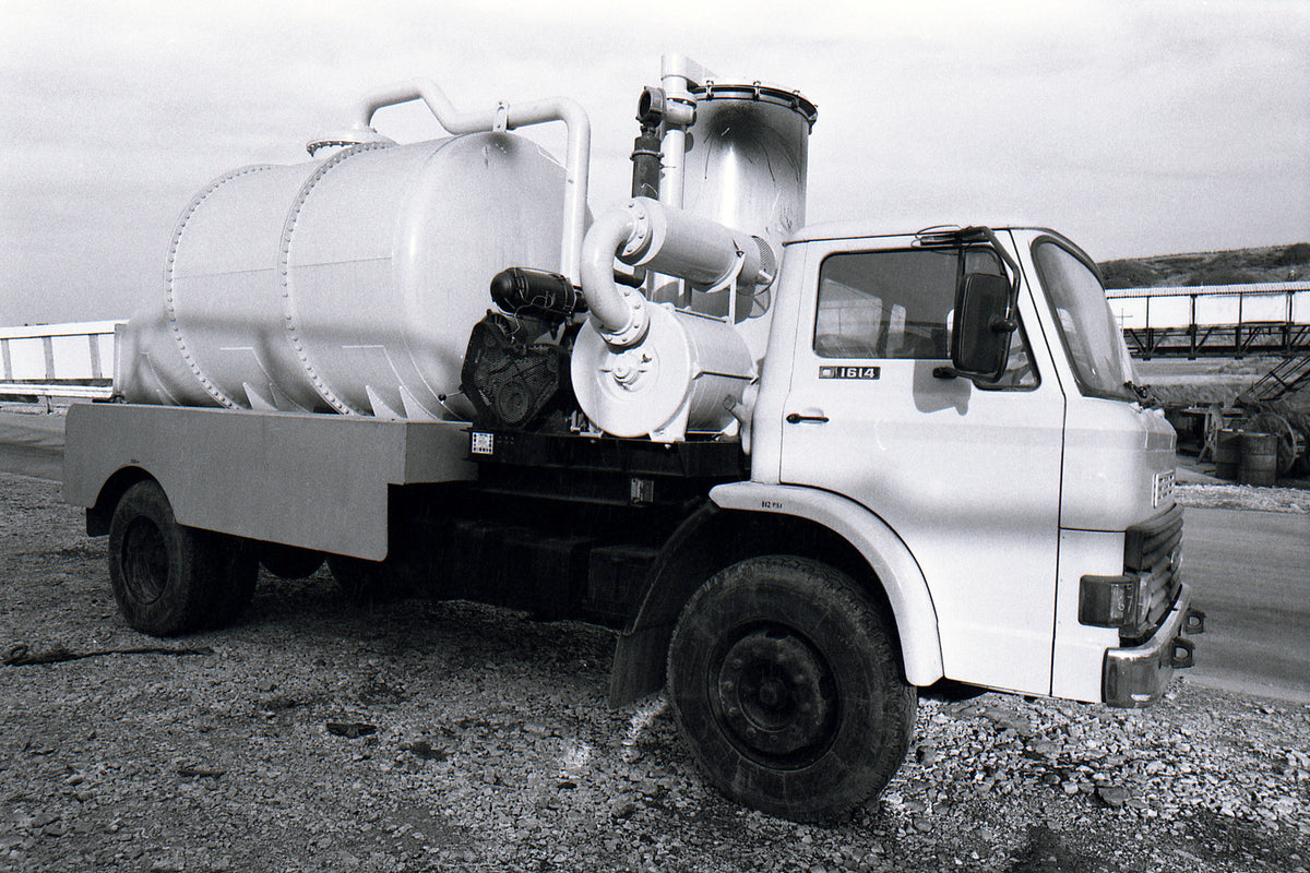 This archival image documents the 1979 Ford D-Series truck side view at Cheshire Salt Mine and is preserved in the Ford Heritage Vault as part of Ford Motor Company's historic photographic archive. Free for personal, non-commercial use. Ford Herit...