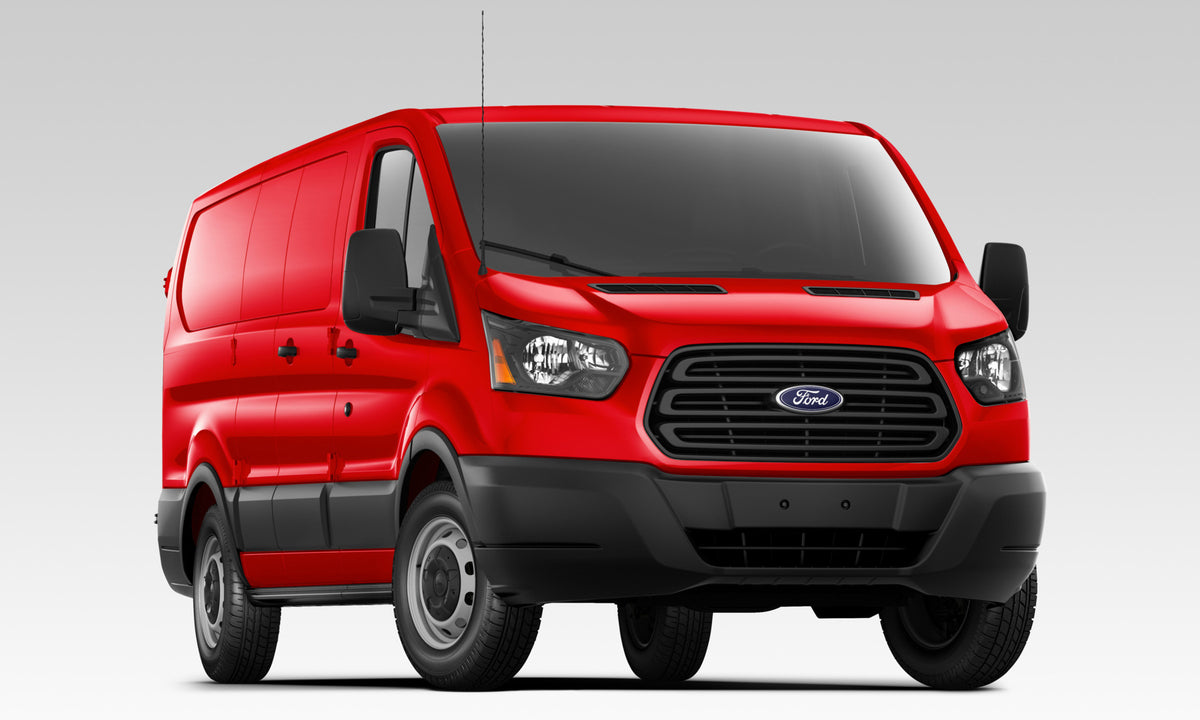 This archival image documents the 2017 Ford Transit in studio MS and is preserved in the Ford Heritage Vault as part of Ford Motor Company's historic photographic archive. Free for personal, non-commercial use. Ford Heritage Vault reference AR-200...