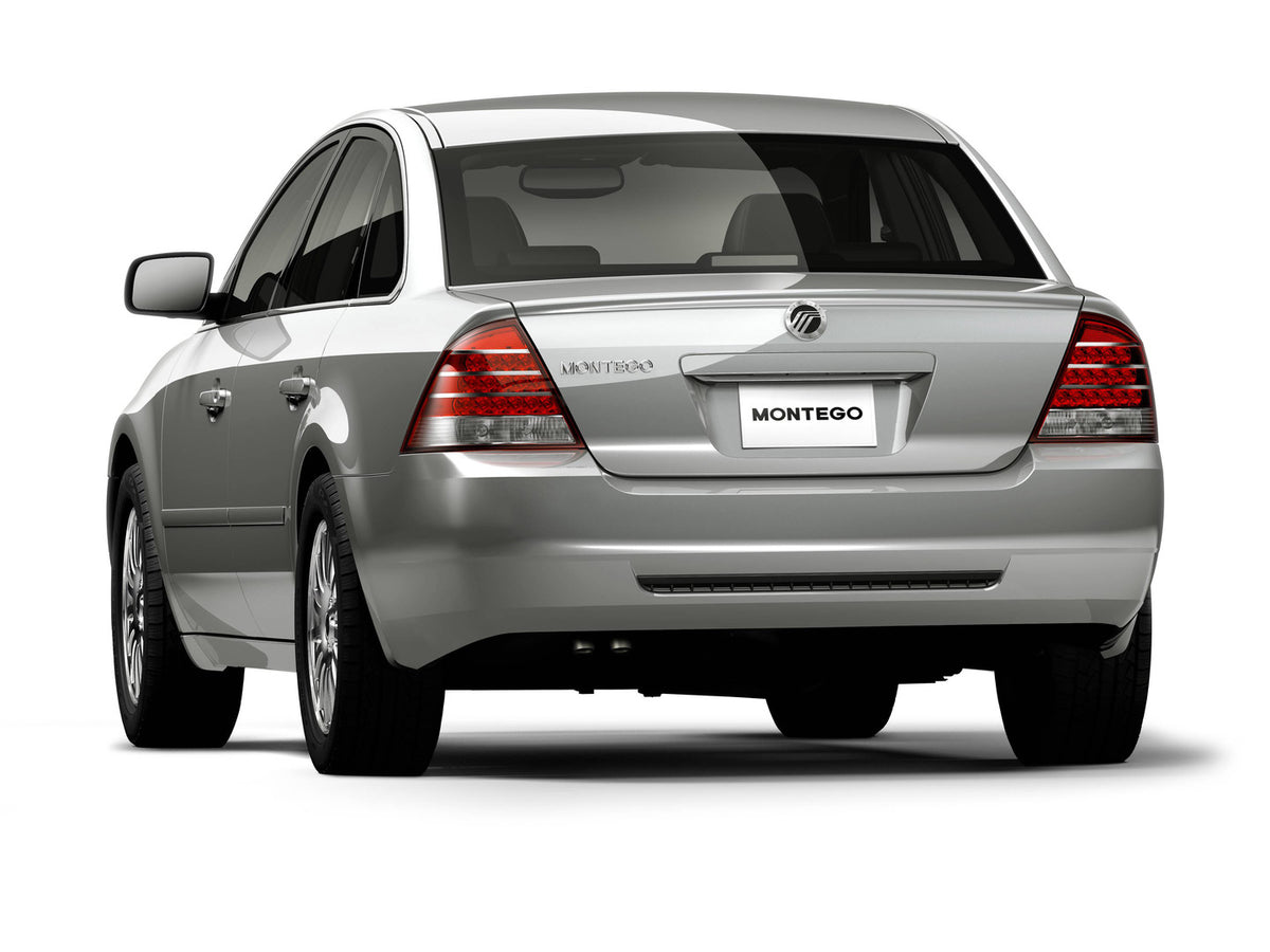 This archival image documents the 2005 Mercury Montego Back View with White Background and is preserved in the Ford Heritage Vault as part of Ford Motor Company's historic photographic archive. Free for personal, non-commercial use. Ford Heritage ...