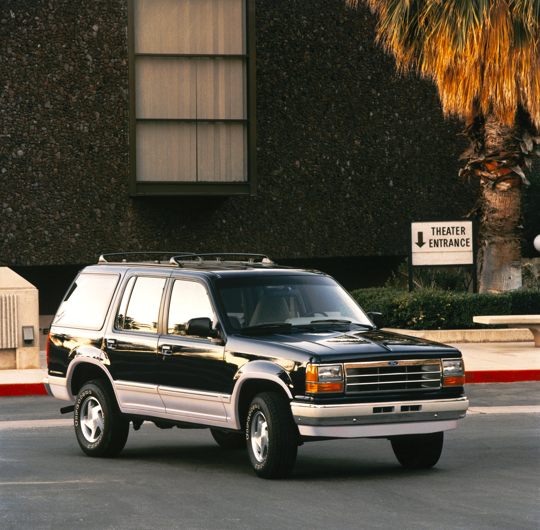 This archival image documents the 1991 Ford Explorer and is preserved in the Ford Heritage Vault as part of Ford Motor Company's historic photographic archive. Free for personal, non-commercial use. Ford Heritage Vault reference AR-2008-8.1.4.5658.