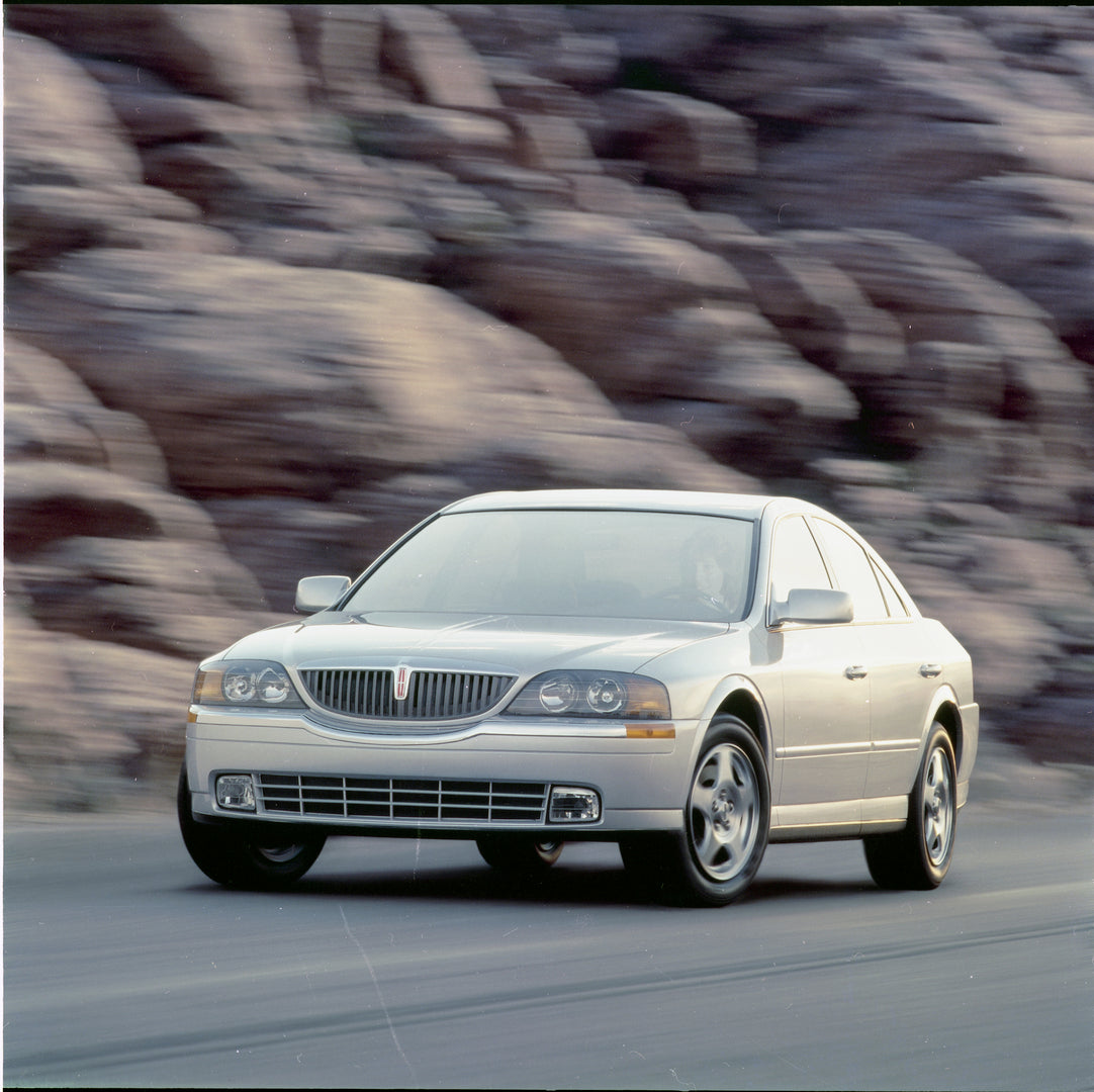 This archival image documents the 2000 Lincoln LS8 CN329040-001 and is preserved in the Ford Heritage Vault as part of Ford Motor Company's historic photographic archive. Free for personal, non-commercial use. Ford Heritage Vault reference AR-2008...