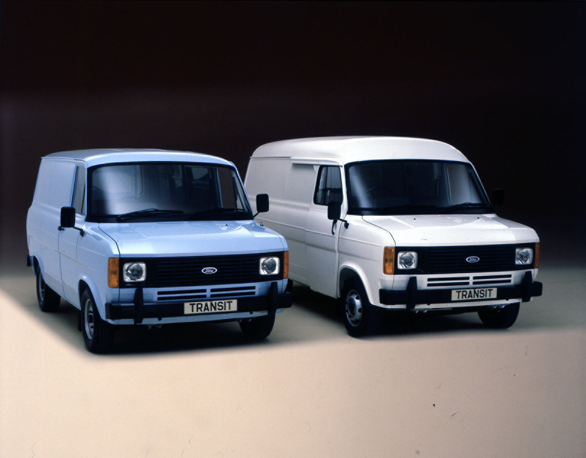 This archival image documents the 1978 Ford Transit Mark II in studio and is preserved in the Ford Heritage Vault as part of Ford Motor Company's historic photographic archive. Free for personal, non-commercial use. Ford Heritage Vault reference A...