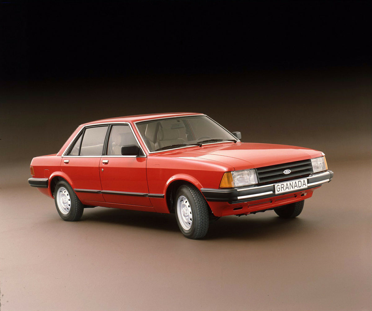 This archival image documents the 1981 Ford Granada Mark II in studio and is preserved in the Ford Heritage Vault as part of Ford Motor Company's historic photographic archive. Free for personal, non-commercial use. Ford Heritage Vault reference A...