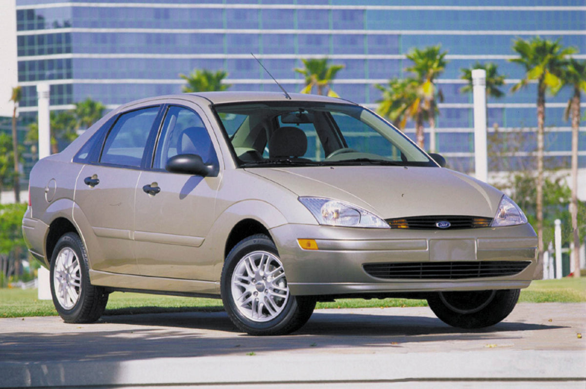 This archival image documents the 1999 Ford Focus and is preserved in the Ford Heritage Vault as part of Ford Motor Company's historic photographic archive. Free for personal, non-commercial use. Ford Heritage Vault reference AR-2008-8.1.2.7080.