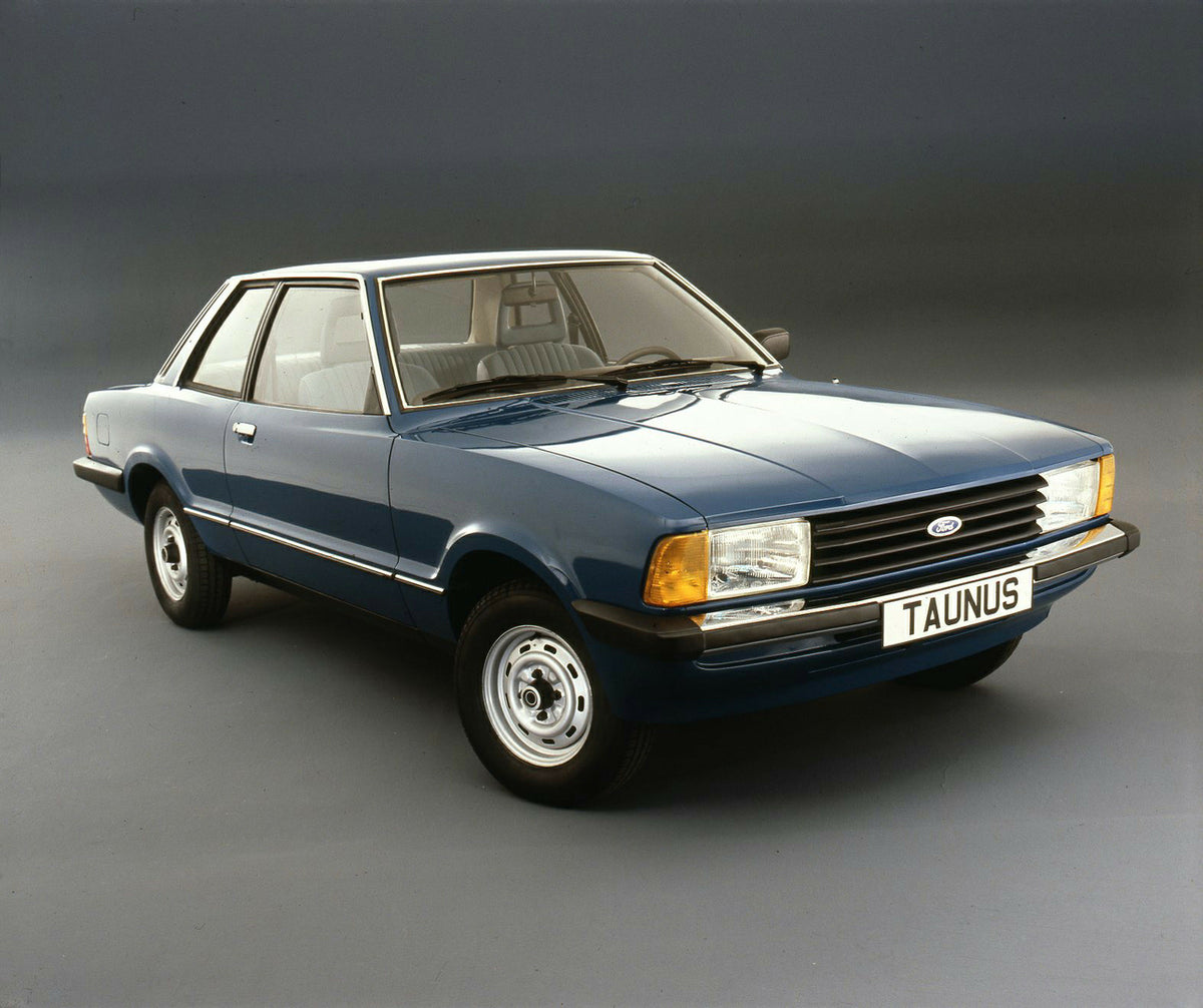 This archival image documents the 1979 Ford Taunus TC3 LHD in studio and is preserved in the Ford Heritage Vault as part of Ford Motor Company's historic photographic archive. Free for personal, non-commercial use. Ford Heritage Vault reference AR...