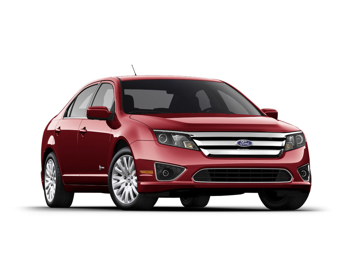 This archival image documents the 2011 Ford Fusion Hybrid in studio and is preserved in the Ford Heritage Vault as part of Ford Motor Company's historic photographic archive. Free for personal, non-commercial use. Ford Heritage Vault reference AR-...