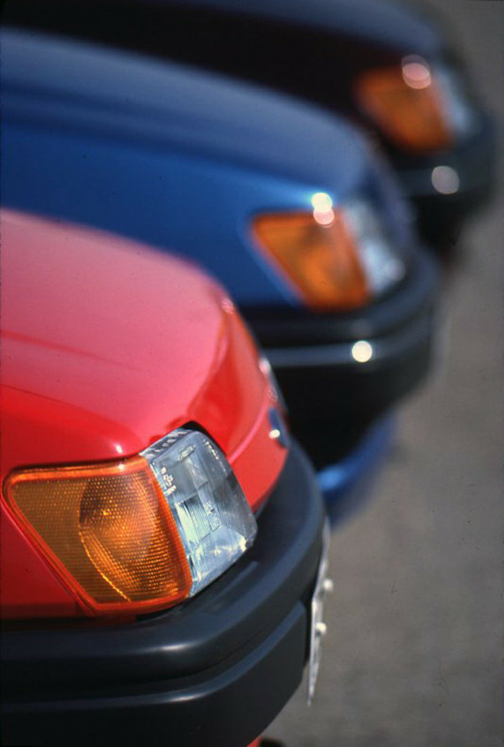 This archival image documents the 1988 Ford Fiesta Mark III LHD hatchbacks headlights closeup and is preserved in the Ford Heritage Vault as part of Ford Motor Company's historic photographic archive. Free for personal, non-commercial use. Ford He...