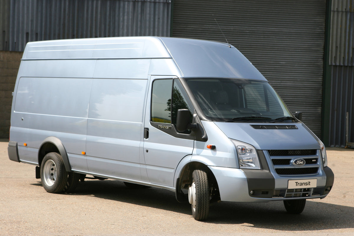 This archival image documents the 2007 Ford Transit Mark VII 4.6 Tonne in front of garage and is preserved in the Ford Heritage Vault as part of Ford Motor Company's historic photographic archive. Free for personal, non-commercial use. Ford Herita...