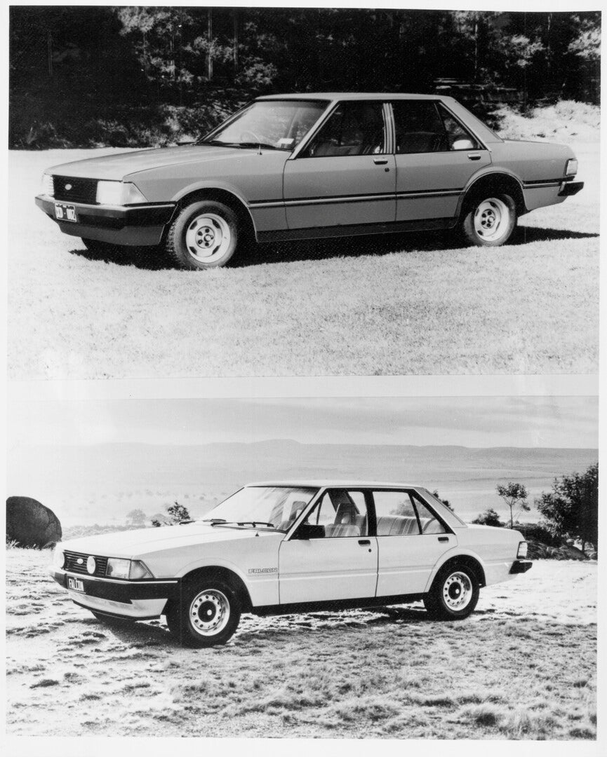 This archival image documents the 1979 Ford XD Falcon closeup near scenic pond AR-2002-210286 and is preserved in the Ford Heritage Vault as part of Ford Motor Company's historic photographic archive. Free for personal, non-commercial use. Ford He...