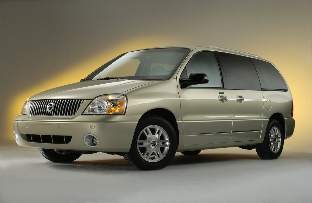 This archival image documents the 2004 Mercury Monterey Low Angle Front View and is preserved in the Ford Heritage Vault as part of Ford Motor Company's historic photographic archive. Free for personal, non-commercial use. Ford Heritage Vault refe...