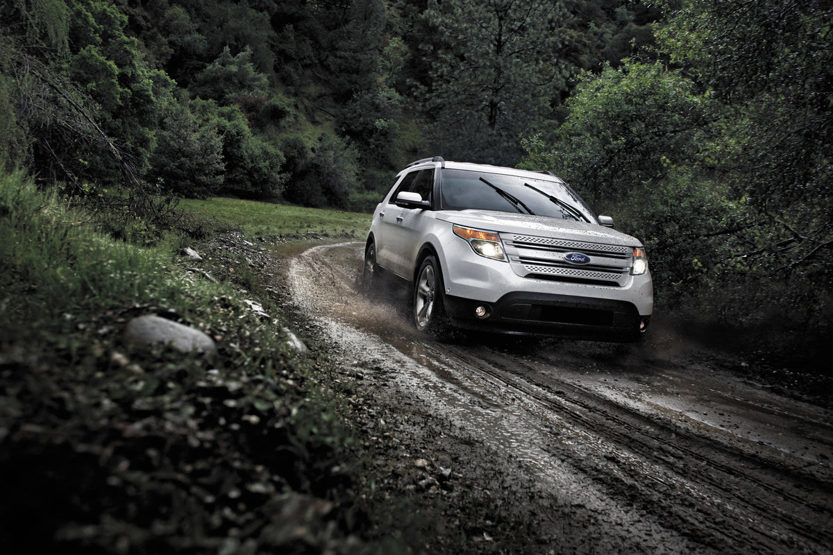 This archival image documents the 2014 Ford Explorer and is preserved in the Ford Heritage Vault as part of Ford Motor Company's historic photographic archive. Free for personal, non-commercial use. Ford Heritage Vault reference AR-2008-8.1.4.5903.