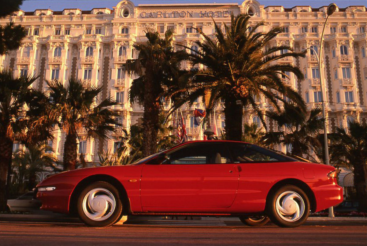 This archival image documents the 1994 Ford Probe Mark II in Nice, France and is preserved in the Ford Heritage Vault as part of Ford Motor Company's historic photographic archive. Free for personal, non-commercial use. Ford Heritage Vault referen...