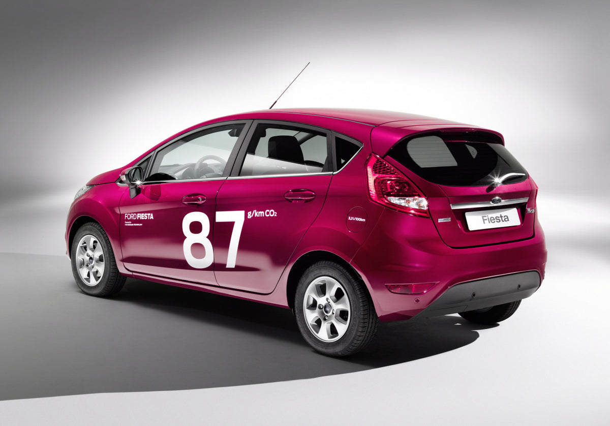 This archival image documents the 2012 Ford Fiesta rear view in studio MS5753451 and is preserved in the Ford Heritage Vault as part of Ford Motor Company's historic photographic archive. Free for personal, non-commercial use. Ford Heritage Vault ...