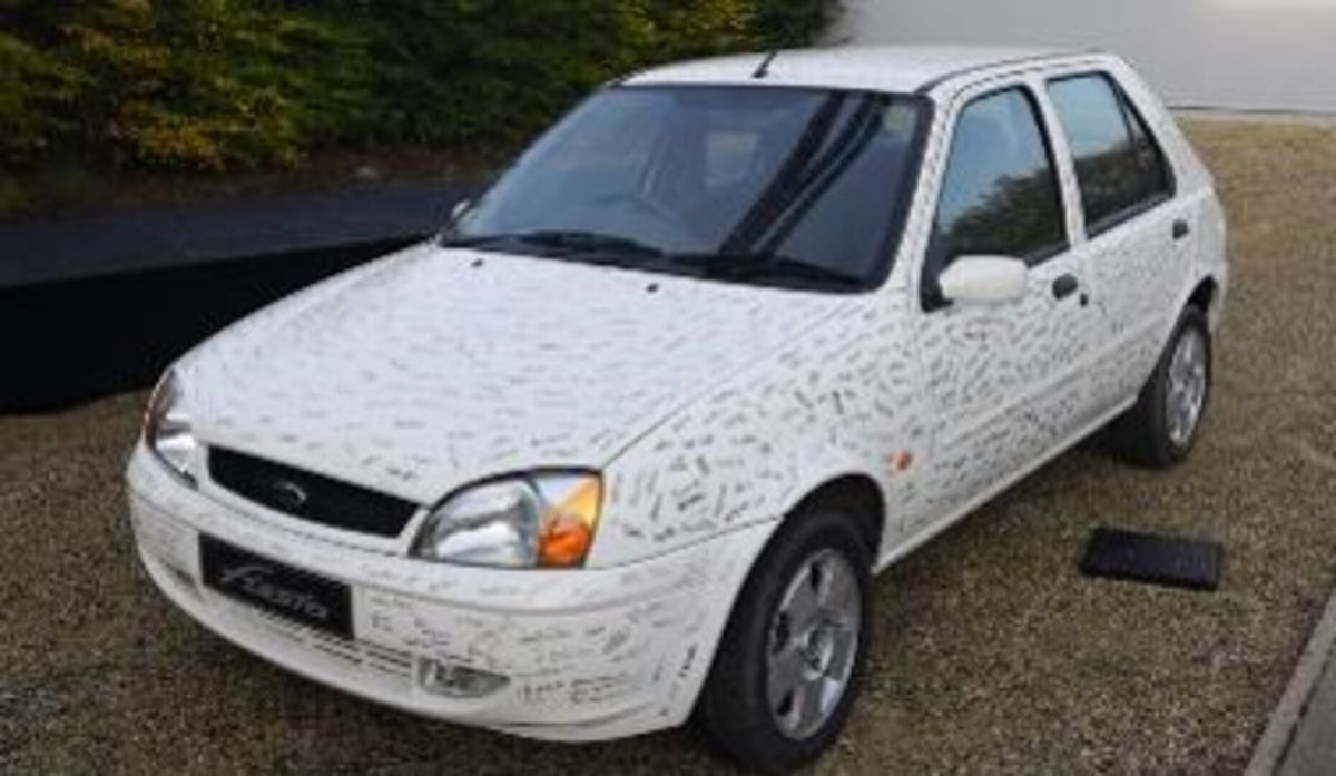 This archival image documents the 2002 Ford Fiesta Mk V 1.25L Zetec and is preserved in the Ford Heritage Vault as part of Ford Motor Company's historic photographic archive. Free for personal, non-commercial use. Ford Heritage Vault reference AR-...
