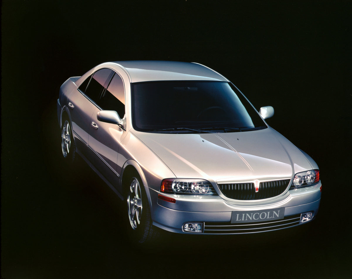 This archival image documents the 2000 Lincoln LS and is preserved in the Ford Heritage Vault as part of Ford Motor Company's historic photographic archive. Free for personal, non-commercial use. Ford Heritage Vault reference AR-2008-8.1.1.1211.