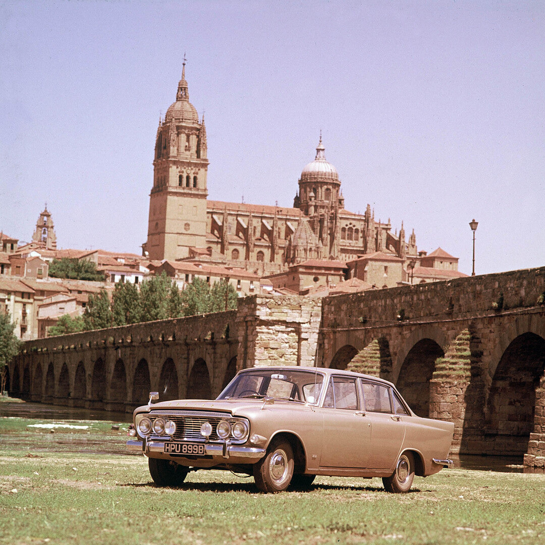 This archival image documents the 1962 Ford Zodiac MKIII in Moscow scenic 1962-5-15-3-R and is preserved in the Ford Heritage Vault as part of Ford Motor Company's historic photographic archive. Free for personal, non-commercial use. Ford Heritage...