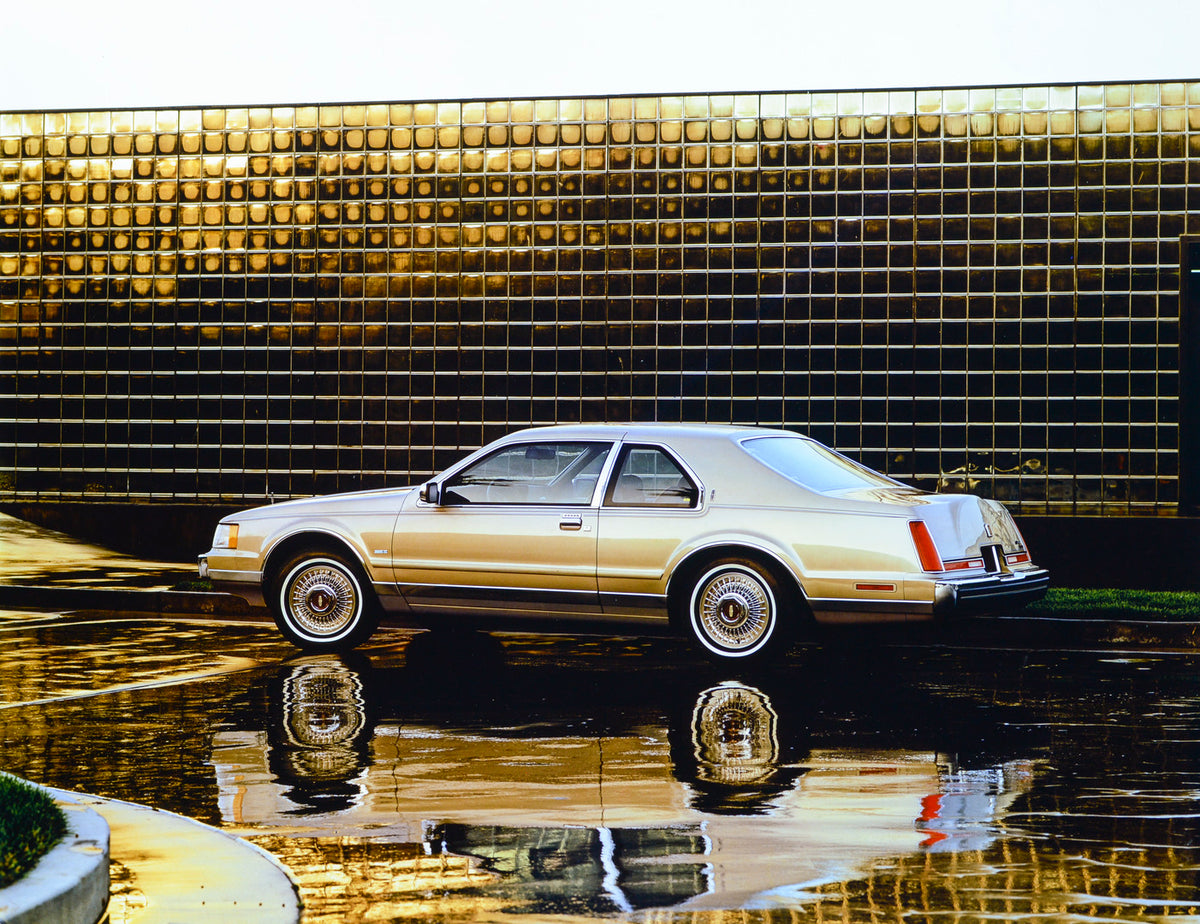 This archival image documents the 1985 Lincoln Continental Mark VII two-door and is preserved in the Ford Heritage Vault as part of Ford Motor Company's historic photographic archive. Free for personal, non-commercial use. Ford Heritage Vault refe...