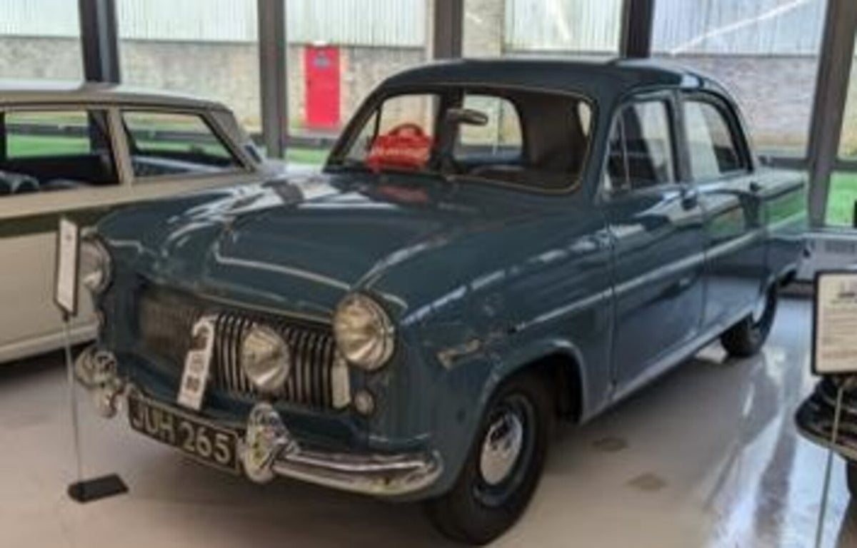 This archival image documents the 1953 Ford Consul Mk I and is preserved in the Ford Heritage Vault as part of Ford Motor Company's historic photographic archive. Free for personal, non-commercial use. Ford Heritage Vault reference AR-2024-9.4.13.
