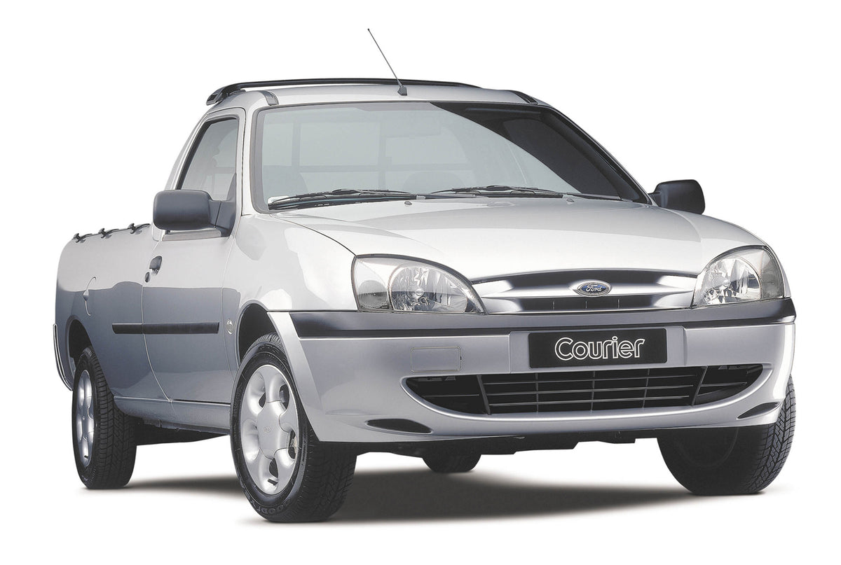This archival image documents the 2003 Ford Courier in studio MS33300236 and is preserved in the Ford Heritage Vault as part of Ford Motor Company's historic photographic archive. Free for personal, non-commercial use. Ford Heritage Vault referenc...