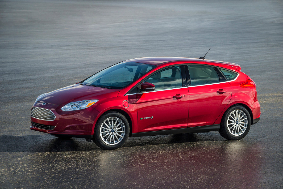 This archival image documents the 2015 Ford Focus Electric outdoor shot and is preserved in the Ford Heritage Vault as part of Ford Motor Company's historic photographic archive. Free for personal, non-commercial use. Ford Heritage Vault reference...