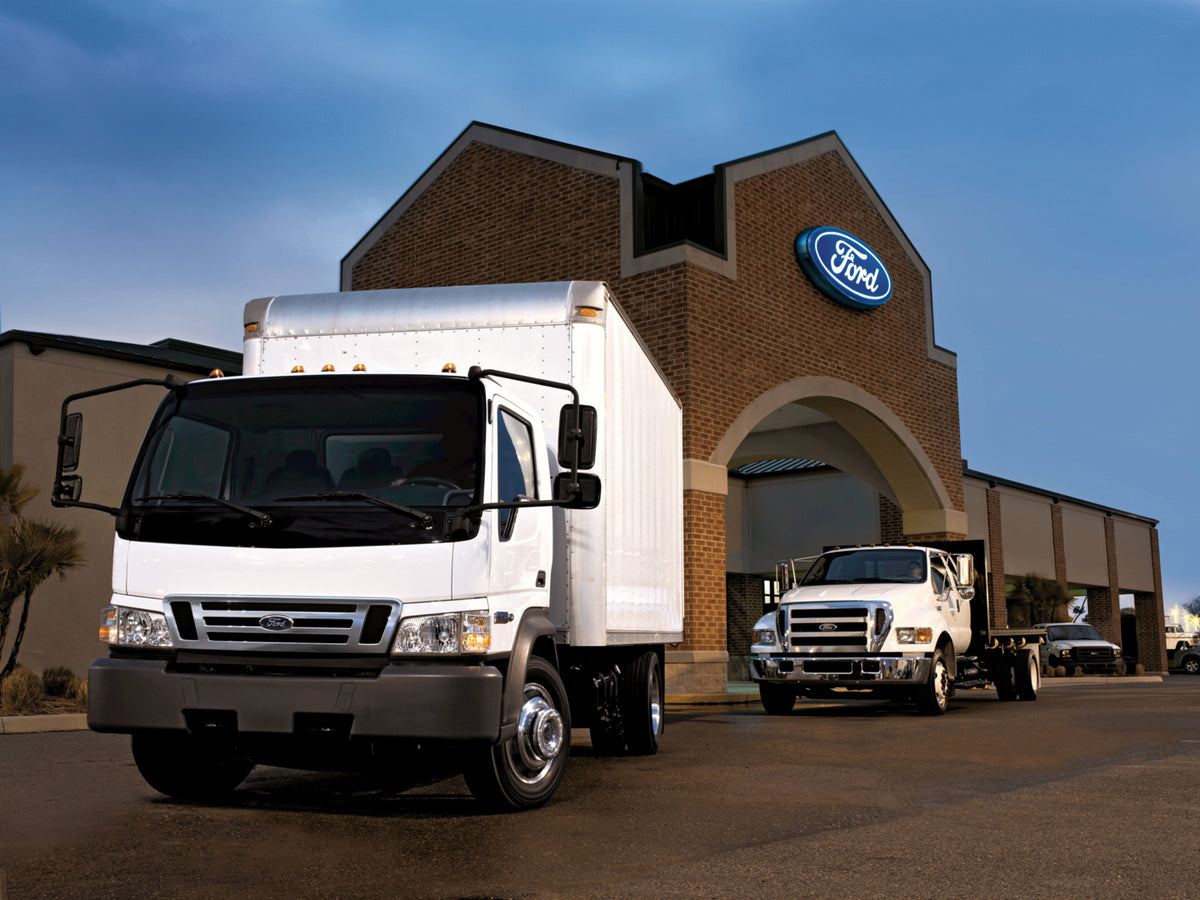 This archival image documents the 2007 Ford LCF trucks at Ford building MS390739 and is preserved in the Ford Heritage Vault as part of Ford Motor Company's historic photographic archive. Free for personal, non-commercial use. Ford Heritage Vault ...