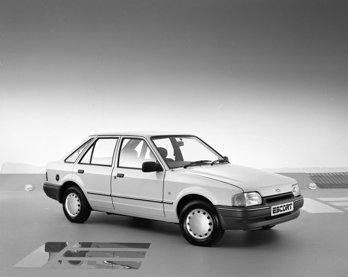 This archival image documents the 1986 Ford Escort Mark IV L in studio and is preserved in the Ford Heritage Vault as part of Ford Motor Company's historic photographic archive. Free for personal, non-commercial use. Ford Heritage Vault reference ...