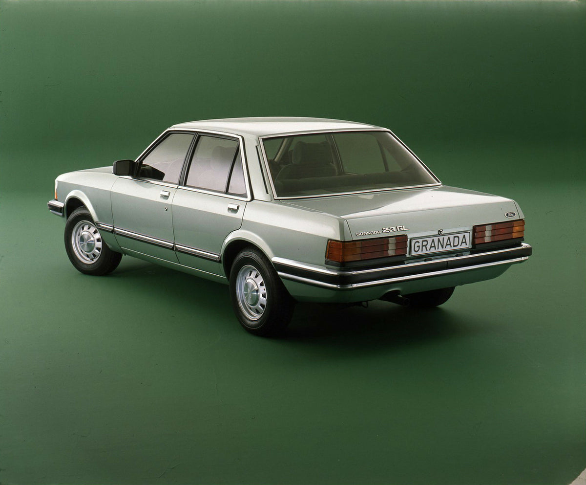 This archival image documents the 1981 Ford Granada 2.3 GL Mark II in studio and is preserved in the Ford Heritage Vault as part of Ford Motor Company's historic photographic archive. Free for personal, non-commercial use. Ford Heritage Vault refe...