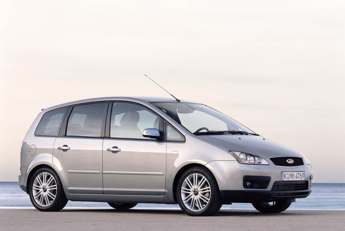 This archival image documents the 2003 Ford C-Max Mark I on scenic beach and is preserved in the Ford Heritage Vault as part of Ford Motor Company's historic photographic archive. Free for personal, non-commercial use. Ford Heritage Vault referenc...