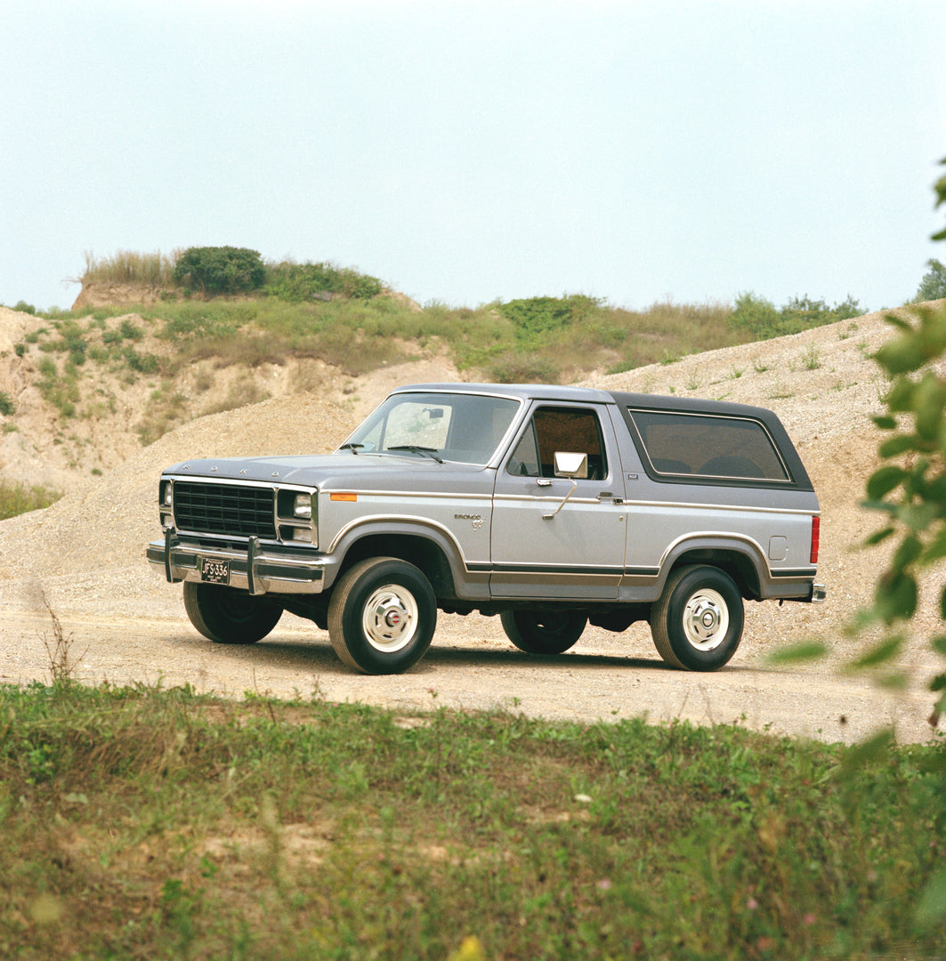 This archival image documents the 1981 Ford Bronco and is preserved in the Ford Heritage Vault as part of Ford Motor Company's historic photographic archive. Free for personal, non-commercial use. Ford Heritage Vault reference AR-2008-8.1.7.280.