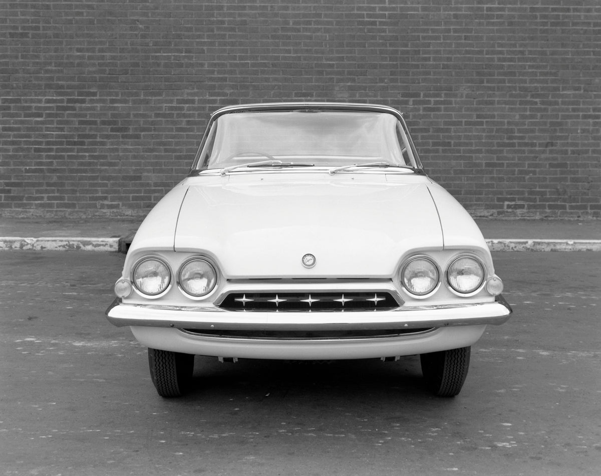 This archival image documents the 1961 Ford Consul Capri and is preserved in the Ford Heritage Vault as part of Ford Motor Company's historic photographic archive. Free for personal, non-commercial use. Ford Heritage Vault reference AR-2000-213654...