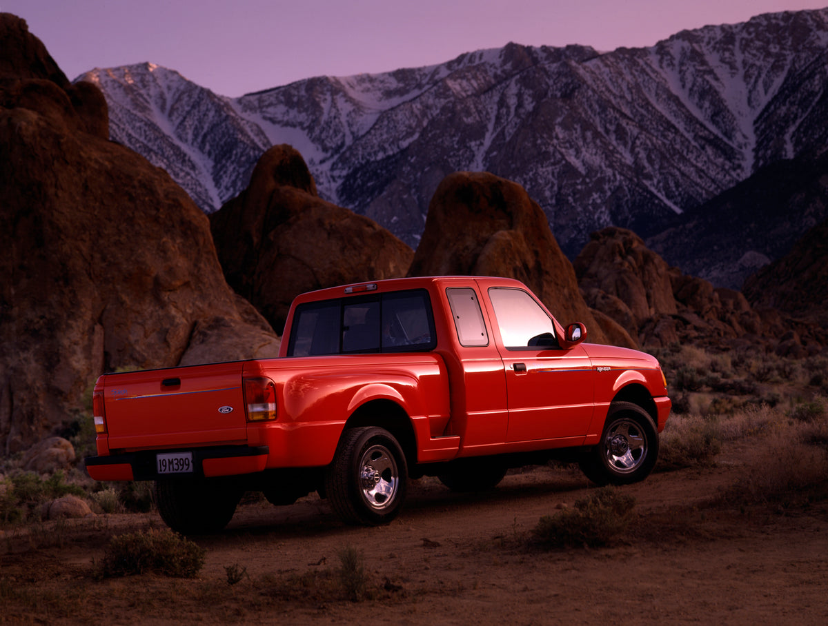 This archival image documents the 1994 Ford Ranger Splash and is preserved in the Ford Heritage Vault as part of Ford Motor Company's historic photographic archive. Free for personal, non-commercial use. Ford Heritage Vault reference AR-2008-8.1.2...
