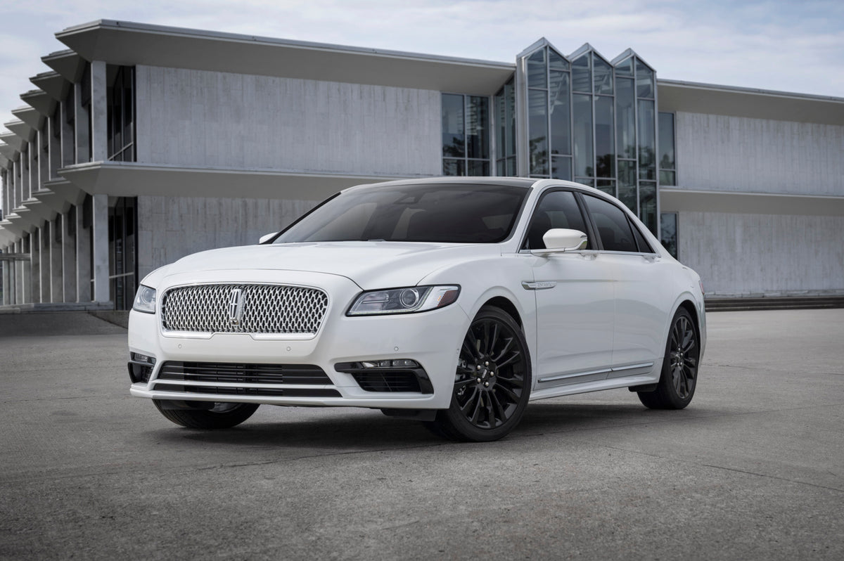 This archival image documents the 2020 Lincoln Continetal in front of building DSC0023 and is preserved in the Ford Heritage Vault as part of Ford Motor Company's historic photographic archive. Free for personal, non-commercial use. Ford Heritage ...