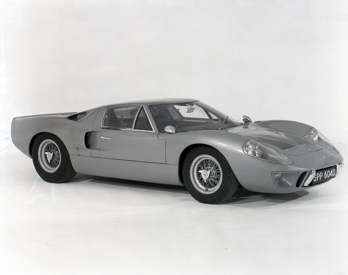 This archival image documents the 1967 Ford GT40 Mark III in studio and is preserved in the Ford Heritage Vault as part of Ford Motor Company's historic photographic archive. Free for personal, non-commercial use. Ford Heritage Vault reference AR-...