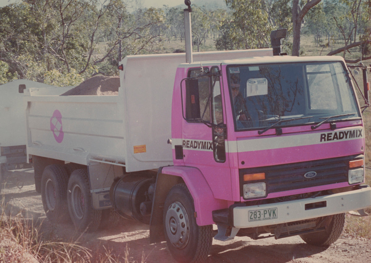 This archival image documents the 1986 Ford Cargo Truck Driver Side Front End View on Country Road FAP-2011-3 and is preserved in the Ford Heritage Vault as part of Ford Motor Company's historic photographic archive. Free for personal, non-commerc...
