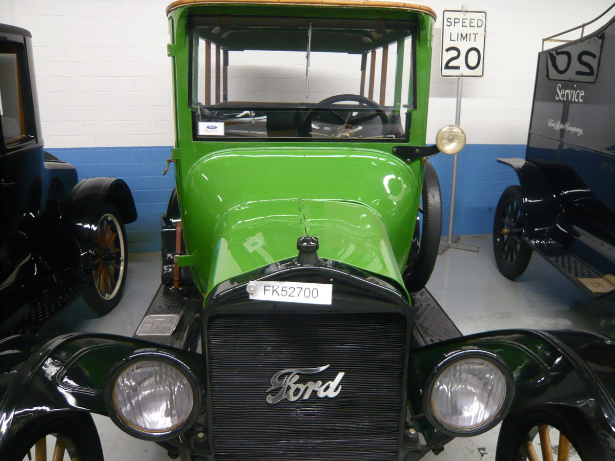 This archival image documents the 1924 Ford Model T and is preserved in the Ford Heritage Vault as part of Ford Motor Company's historic photographic archive. Free for personal, non-commercial use. Ford Heritage Vault reference AR-2024-9.2.4.