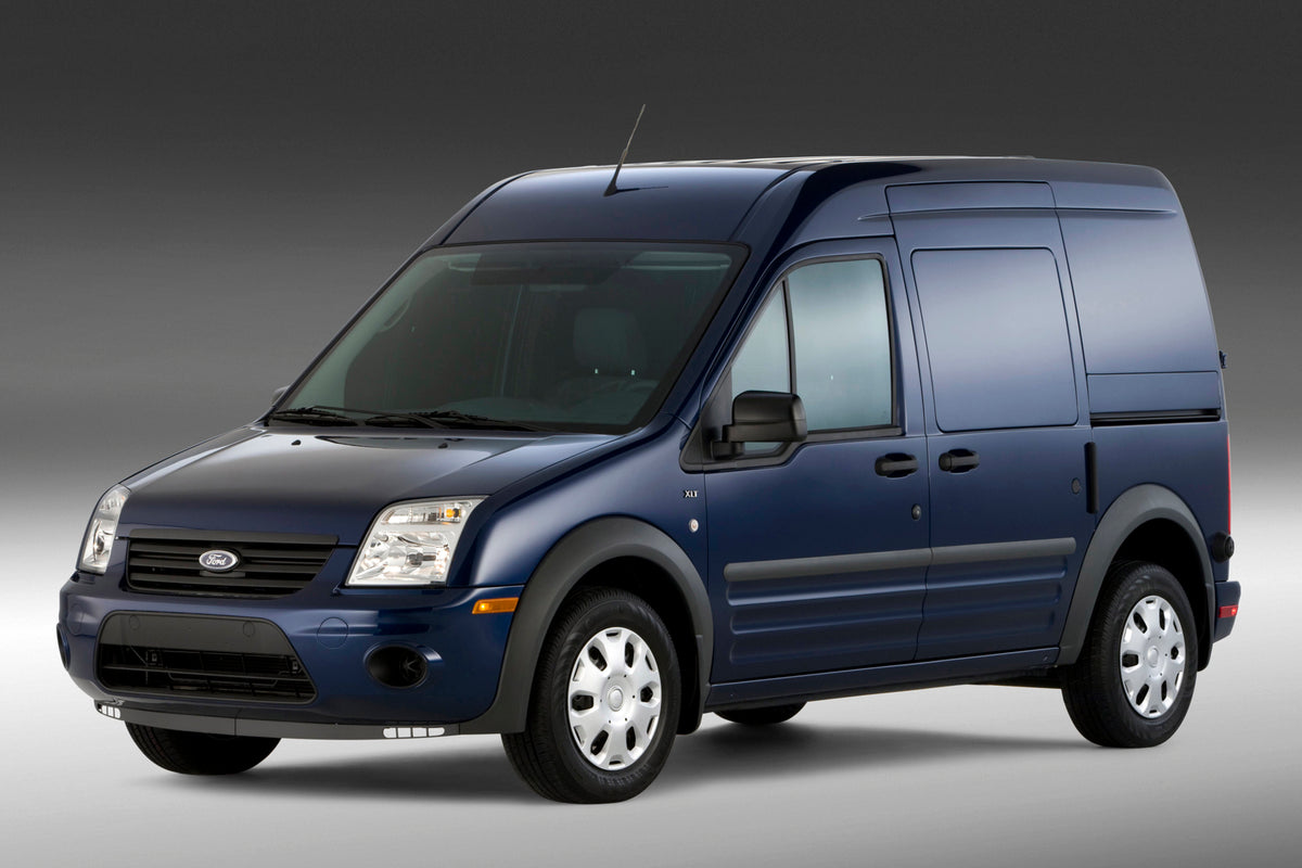 This archival image documents the 2010 Ford Transit Connect in studio MS4424 and is preserved in the Ford Heritage Vault as part of Ford Motor Company's historic photographic archive. Free for personal, non-commercial use. Ford Heritage Vault refe...