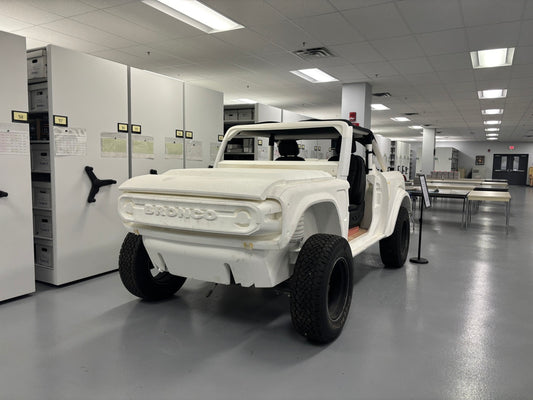 2021 Ford Bronco Concept Styrofoam Model HV 2021-0004