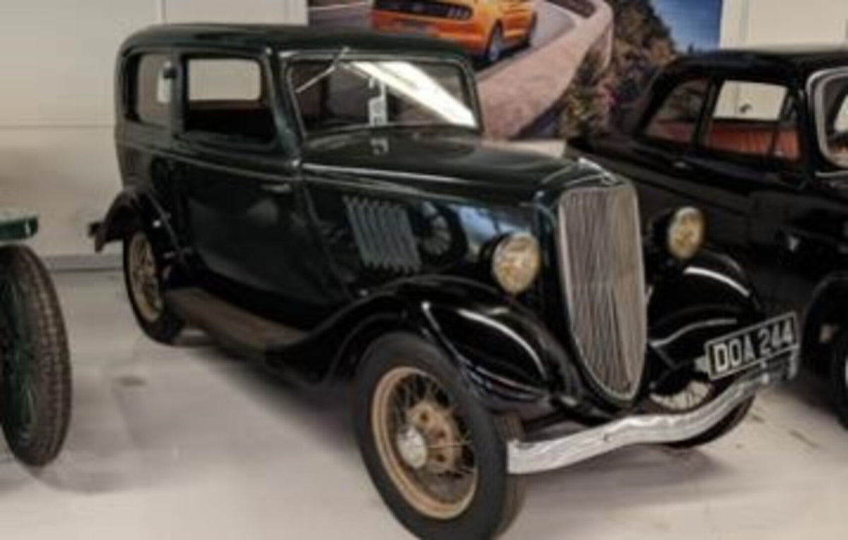 This archival image documents the 1937 Ford Model Y and is preserved in the Ford Heritage Vault as part of Ford Motor Company's historic photographic archive. Free for personal, non-commercial use. Ford Heritage Vault reference AR-2024-9.4.99.