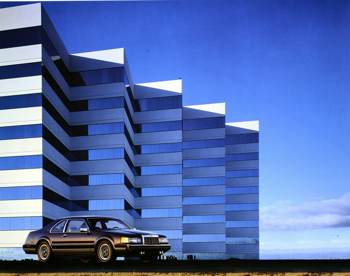 This archival image documents the 1988 Lincoln Continental Mark VII and is preserved in the Ford Heritage Vault as part of Ford Motor Company's historic photographic archive. Free for personal, non-commercial use. Ford Heritage Vault reference AR-...