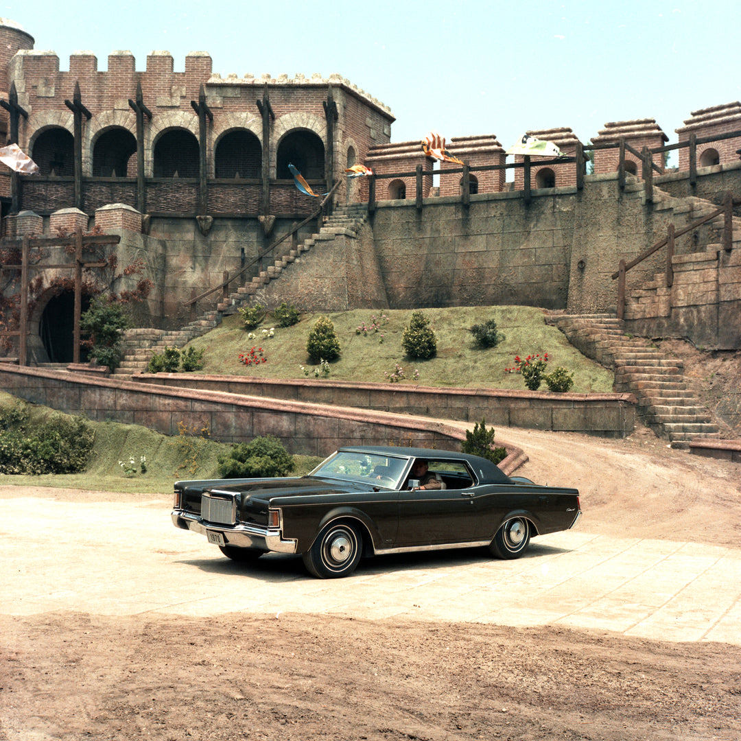 This archival image documents the 1970 Lincoln Continental and is preserved in the Ford Heritage Vault as part of Ford Motor Company's historic photographic archive. Free for personal, non-commercial use. Ford Heritage Vault reference AR-2008-8.1....
