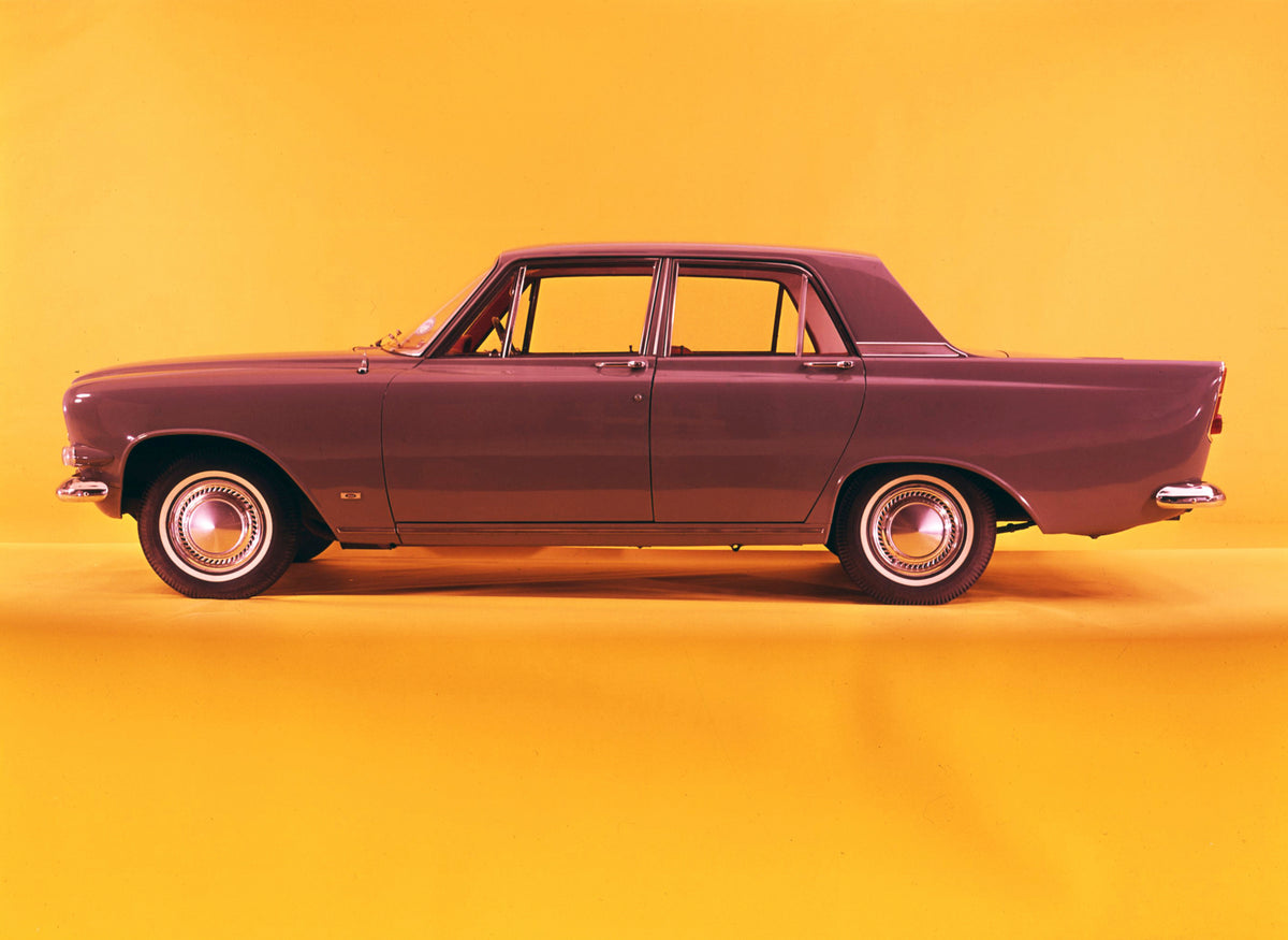 This archival image documents the 1966 Ford Zephyr Mark IV side view in studio and is preserved in the Ford Heritage Vault as part of Ford Motor Company's historic photographic archive. Free for personal, non-commercial use. Ford Heritage Vault re...