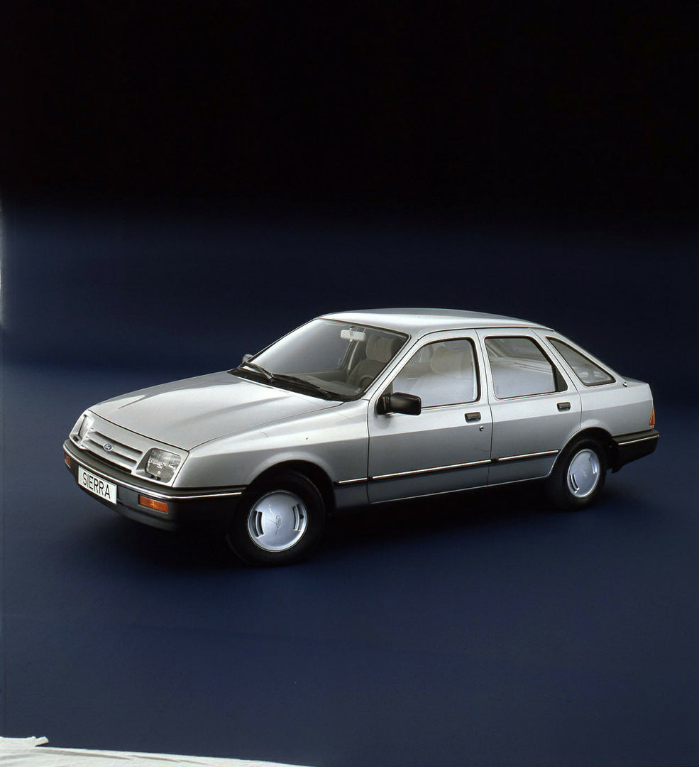 This archival image documents the 1982 Ford Sierra 2.0 GL Mark I LHD in studio and is preserved in the Ford Heritage Vault as part of Ford Motor Company's historic photographic archive. Free for personal, non-commercial use. Ford Heritage Vault re...