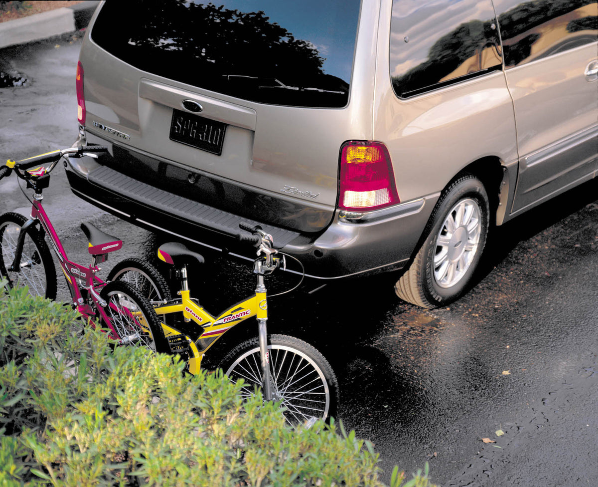 This archival image documents the 2003 Ford Windstar rear closeup with bikes MS715 and is preserved in the Ford Heritage Vault as part of Ford Motor Company's historic photographic archive. Free for personal, non-commercial use. Ford Heritage Vaul...