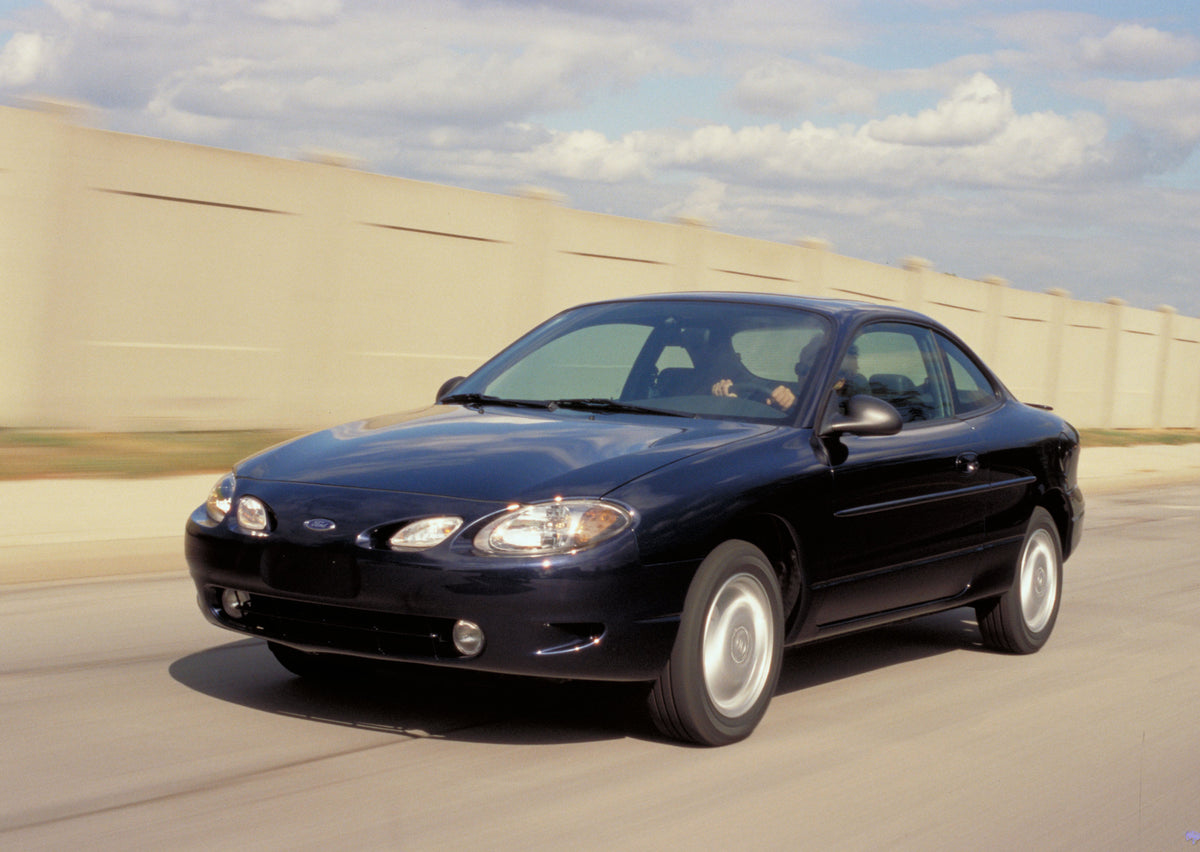 This archival image documents the 2002 Ford Escort ZX2 MS6337 and is preserved in the Ford Heritage Vault as part of Ford Motor Company's historic photographic archive. Free for personal, non-commercial use. Ford Heritage Vault reference AR-2008-8...