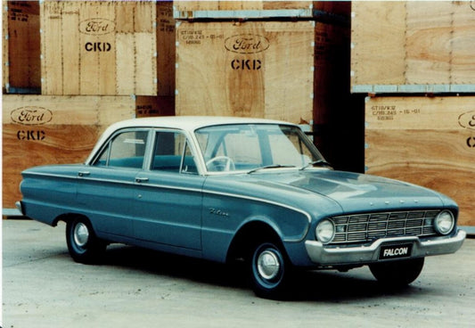 1960 Ford XK Falcon with Ford cargo containers HV 1960-0110