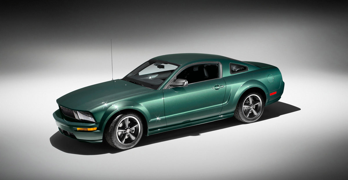 This archival image documents the 2008 Ford Mustang Bullitt and is preserved in the Ford Heritage Vault as part of Ford Motor Company's historic photographic archive. Free for personal, non-commercial use. Ford Heritage Vault reference AR-2008-8.1...