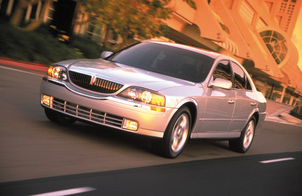This archival image documents the 1999 Lincoln LS and is preserved in the Ford Heritage Vault as part of Ford Motor Company's historic photographic archive. Free for personal, non-commercial use. Ford Heritage Vault reference AR-2008-8.1.1.1180.