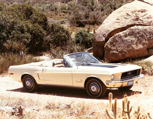 1968 Ford Mustang convertible scenic HV 1968-0008